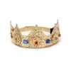 Deluxe Royalty Queen Crown -Cosplay Clothing Store 111330 elope ladies pointed gold crown front