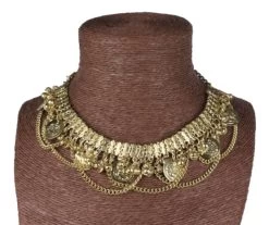 Coin And Swag Necklace (Gold)