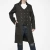 Black Brocade Coat (Adult) -Cosplay Clothing Store 161057239880010BlackBrocadeMensCoat 8