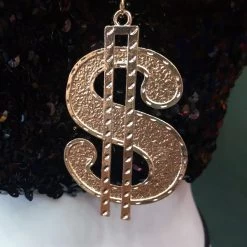 Dollar Sign Chain And Pendant -Cosplay Clothing Store 1649884399452