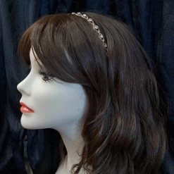 Golden Rhinestone Headband -Cosplay Clothing Store 1674261861769
