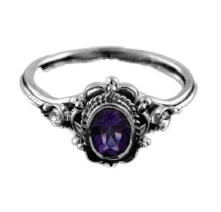 Scrolled Stone Ring 4 Scrolled Stone Ring - Image 2