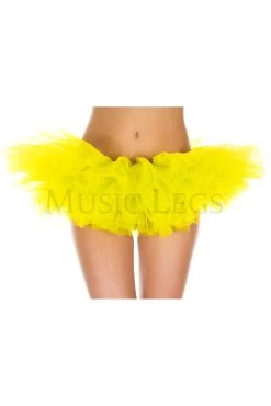 MUSIC LEGS Yellow Tutu (Adult)