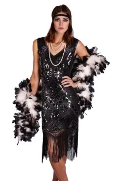 Art Deco Flapper Dress
