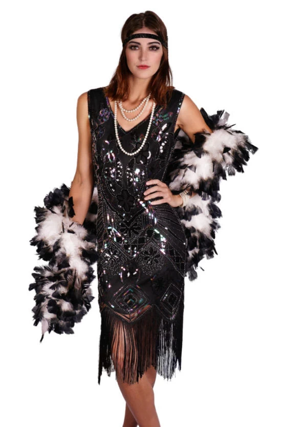 Art Deco Flapper Dress 3 Art Deco Flapper Dress