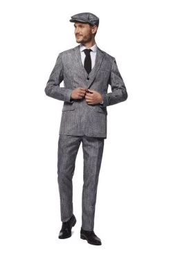20's Grey Gangster Suit (Men)