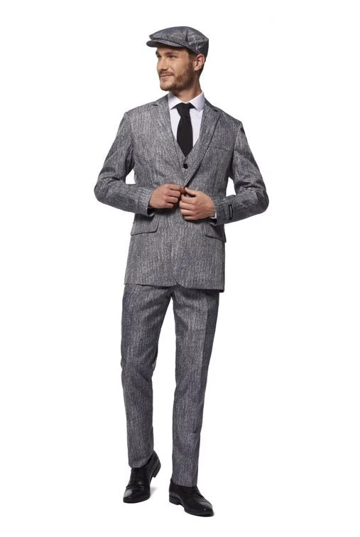 20's Grey Gangster Suit (Men) 3 20's Grey Gangster Suit (Men)
