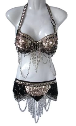 Belly Dance Bra & Belt Set