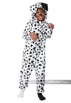 Dalmatian Pup Fleece Jumpsuit (Child)