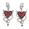 Devil Heart Earrings 2 Devil Heart Earrings -Cosplay Clothing Store 32513