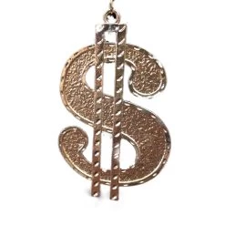 Dollar Sign Chain And Pendant
