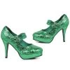 Green Glitter Pump 2 Green Glitter Pump -Cosplay Clothing Store 421 Jane G 3