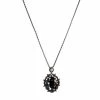 Black Rhinestone Glass Necklace 1 Black Rhinestone Glass Necklace -Cosplay Clothing Store 53392 BLK 768x768 1