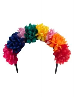 FUNNY FASHION Headband With Flowers