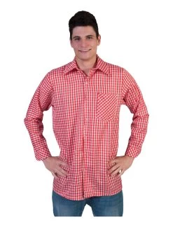 FUNNY FASHION Gingham Shirt (Adult)