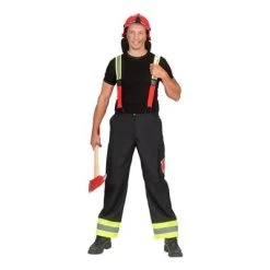 FUNNY FASHION Firefighter Pants (Adult)
