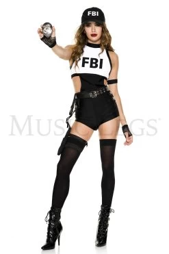 MUSIC LEGS FBI Detective (Adult) -Cosplay Clothing Store 71030 front4 1