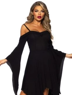 LEG AVENUE Bell Sleeved Handkerchief Dress (Adult)