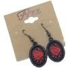 Red Rose Cameo Earrings -Cosplay Clothing Store A8324999 7586 43D8 B195 9A98AC32A071