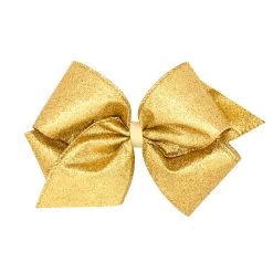 Party Glitter Overlay Bow X-Large -Cosplay Clothing Store AHWO8117K GLD