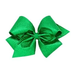 Party Glitter Overlay Bow X-Large -Cosplay Clothing Store AHWO8117K GRN