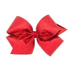 Party Glitter Overlay Bow X-Large -Cosplay Clothing Store AHWO8117K RED