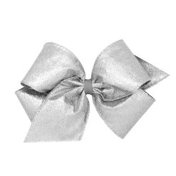 Party Glitter Overlay Bow X-Large -Cosplay Clothing Store AHWO8117K SIL