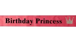 Birthday Princess Sash