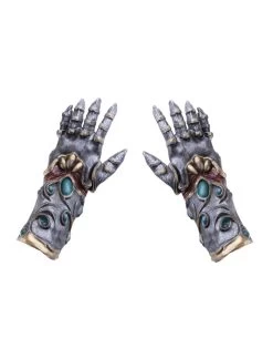 FUNNY FASHION Latex Armor Fantasy Gloves