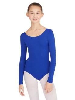 Long Sleeve Leotard By Capezio (Adult) -Cosplay Clothing Store BLCAT135A S1 ryl