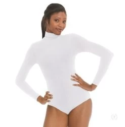 Long Sleeve Mock Neck Leotard By Eurotard (Adult)