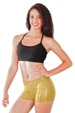 Metallic Shorts Basic Moves (Adult) -Cosplay Clothing Store BSBM7559A S1 GD