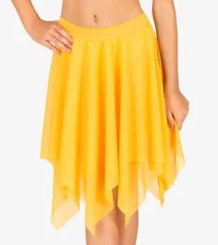 Hankerchief Skirt By Body Wrappers (Adult) -Cosplay Clothing Store BSBW0539L S1 gld