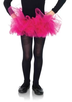 LEG AVENUE Organza Tutu (Child) -Cosplay Clothing Store BSLA4900C NEONPNK