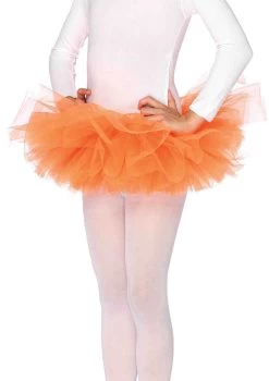 LEG AVENUE Organza Tutu (Child) -Cosplay Clothing Store BSLA4900C ORNG