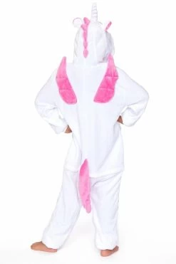 Be Wicked Cozy Unicorn Onesie (Pink) -Cosplay Clothing Store C1808 C back web 979732 90449.1596329133