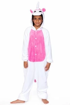 Be Wicked Cozy Unicorn Onesie (Pink)