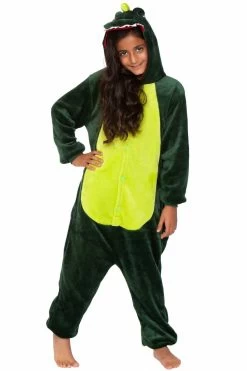Be Wicked Cozy Dinosaur Onesie (Child) -Cosplay Clothing Store C1820 C front2 web 482766 40947.1596329143