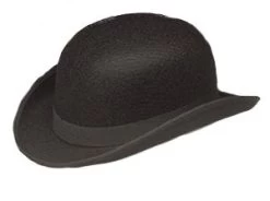 Black Bowler Hat