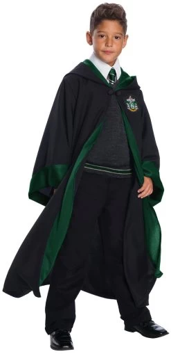 Slytherin Robe Deluxe (Child) -Cosplay Clothing Store CBCH3582C Boys
