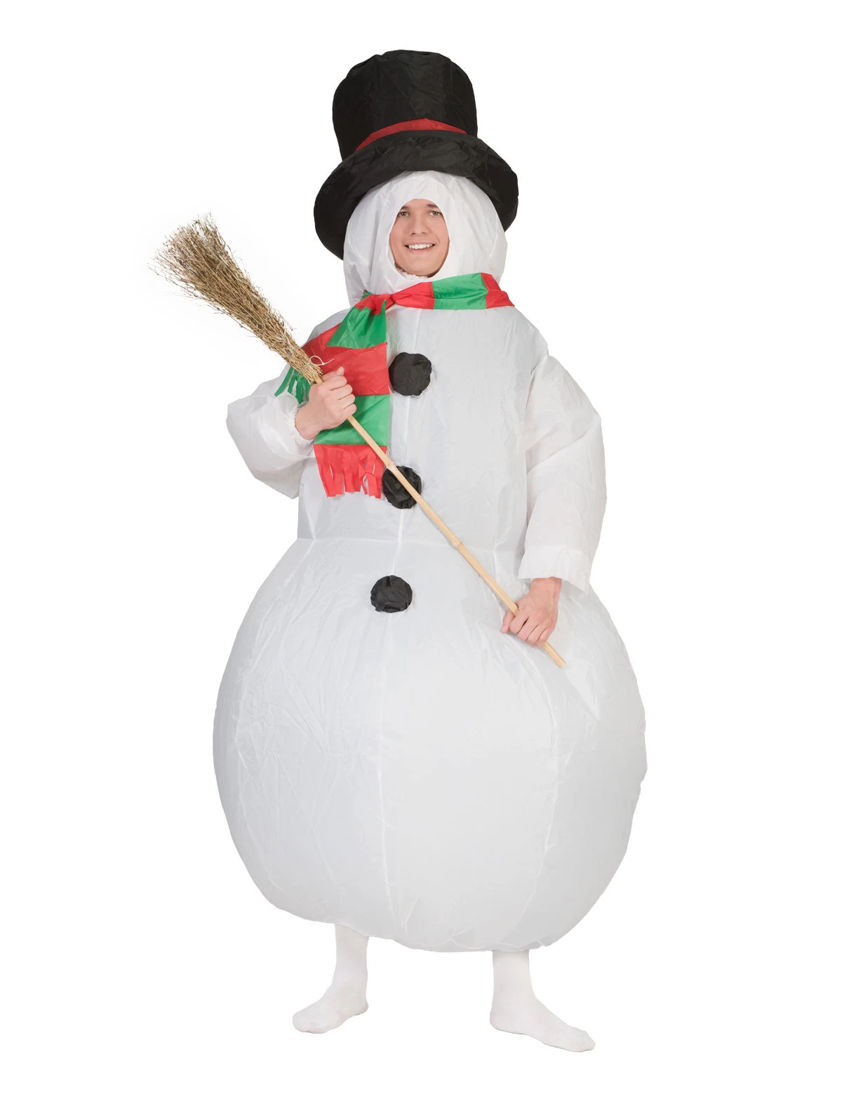 FUNNY FASHION Inflatable Snowman