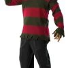 Freddy Krueger Deluxe Sweater (Adult) -Cosplay Clothing Store CMRU1567M
