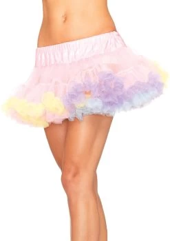 LEG AVENUE Rainbow Edge Pettiskirt
