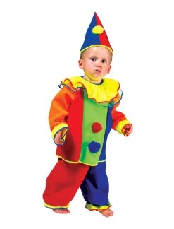 FUNNY FASHION Bobo Clown Costume (Toddler)