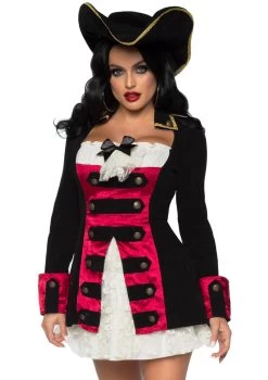 LEG AVENUE Charming Pirate Captain (Adult)