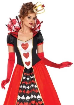 LEG AVENUE Deluxe Queen Of Hearts (Adult)