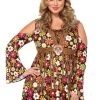 LEG AVENUE Star Flower Hippie (Plus) -Cosplay Clothing Store CWLA5610P MAIN