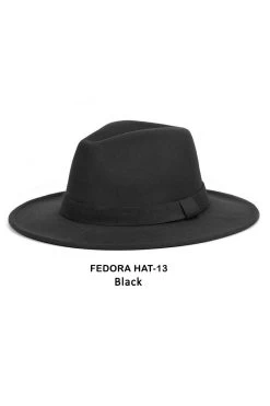 Permafelt Fedora (Black)
