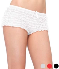 LEG AVENUE Ruffled Shorts