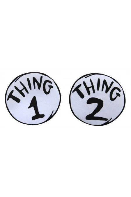 Thing 1- 9 Iron On Patches 3 Thing 1- 9 Iron On Patches